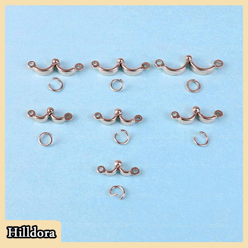 [Hilldora] 2 chiếc vòng dây xích huấn luyện chim thú cưng kẹp phụ kiện bay cho vẹt vòng chân chim bồ câu