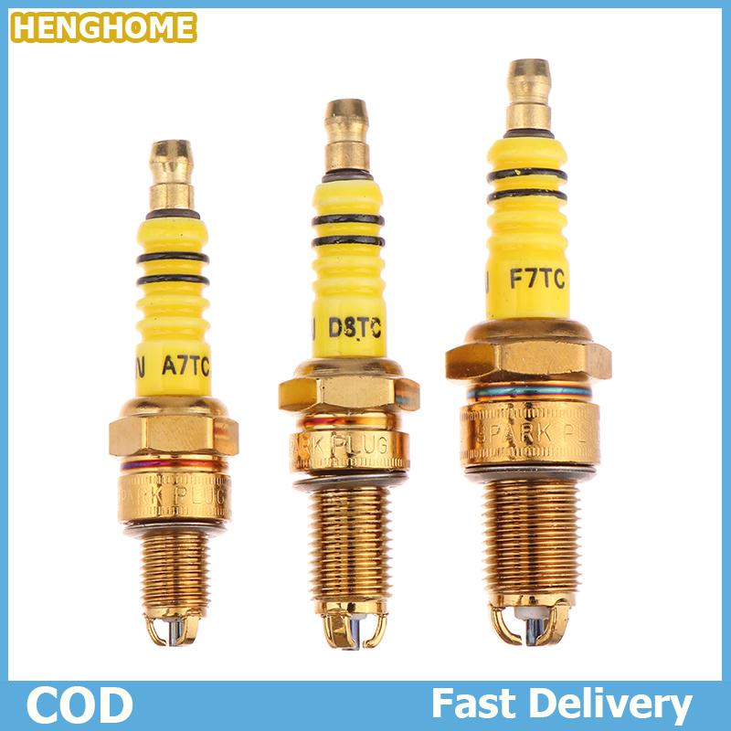 HENGHOME 1pcs Bugi 3 điện cực Ba a7tc d8tc cho GY6 CG 50 70 110 125 150cc