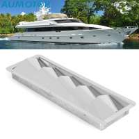 AUMOTOP เรือ Vent Grille หล่อสแตนเลสเรือ Louver Vent ขัดมือประณีตรูปร่างสำหรับเรือยอชท์สำหรับเรือ