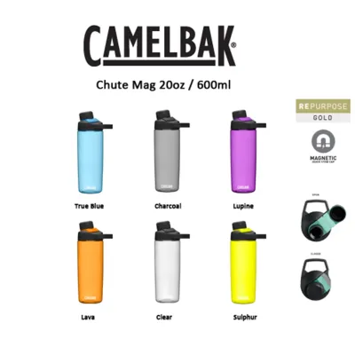 CamelBak Chute Mag Water Bottle BPA Free 600ML