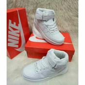 "COD Air Force Kids High Cut White Running Shoes"