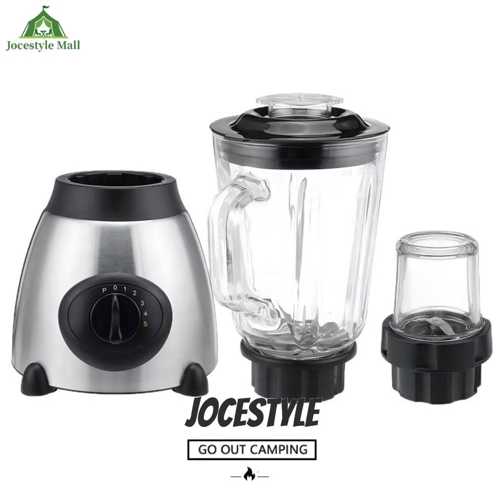 [Jocestyle Mall]เครื่องปั่น 2 in 1 เครื่องบด 3 ความเร็วเครื่องผสมไฟฟ้าเคาน์เตอร์เครื่องปั่นที่เหมาะสำหรับห้องครัวที่บ้าน ราคา 446 บาท*ส่งฟรี