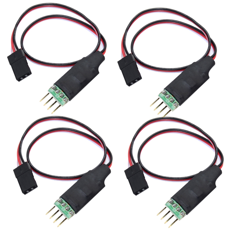 4X Remote Control Switch Board CH3 Light Control Module for the Model RC Car Light Lamp Plug and Play