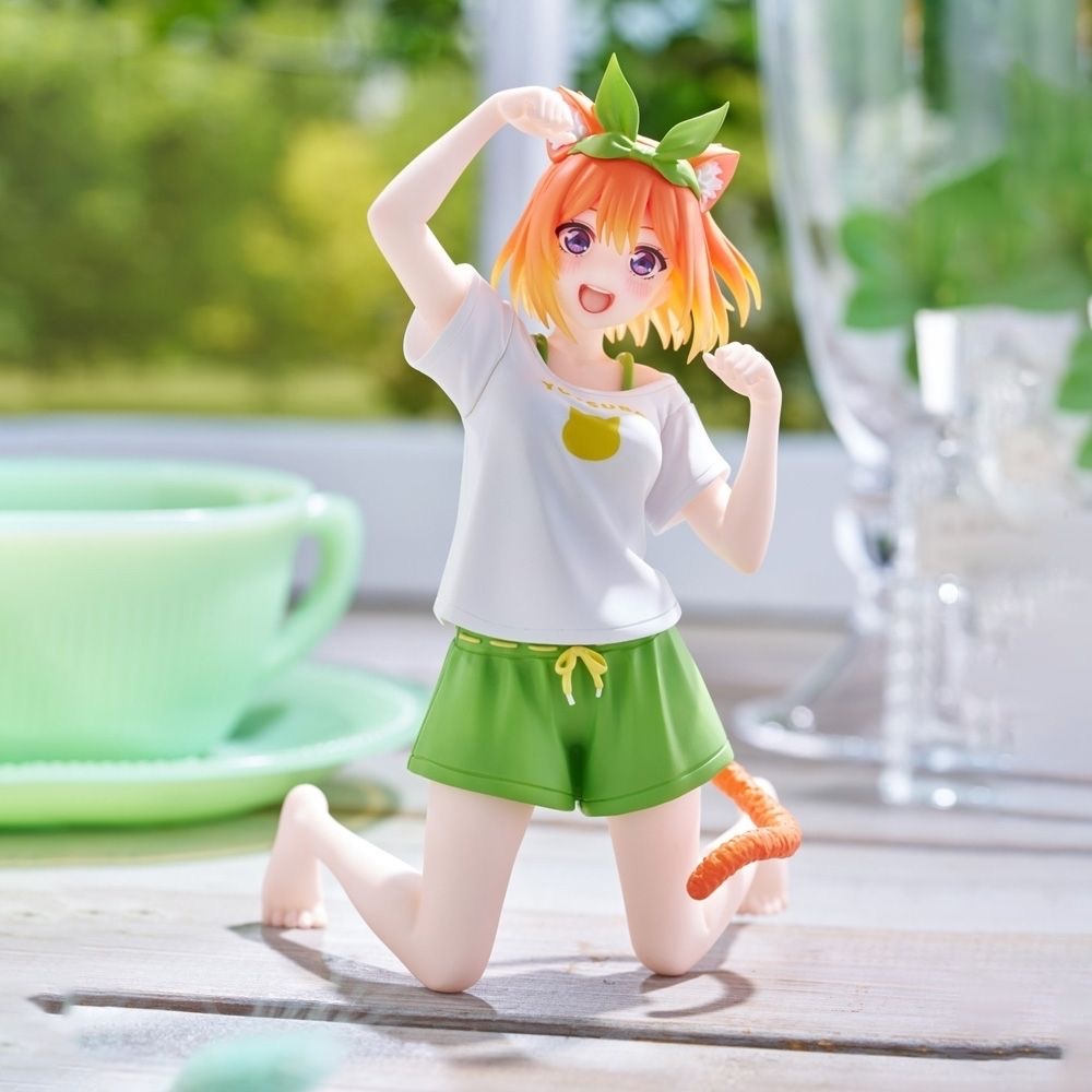 Đồ chơi mô hình mô hình con mèo cos Mô hình nhân vật 12cm tinh túy Nakano ichika Nino Miku yotsuba i