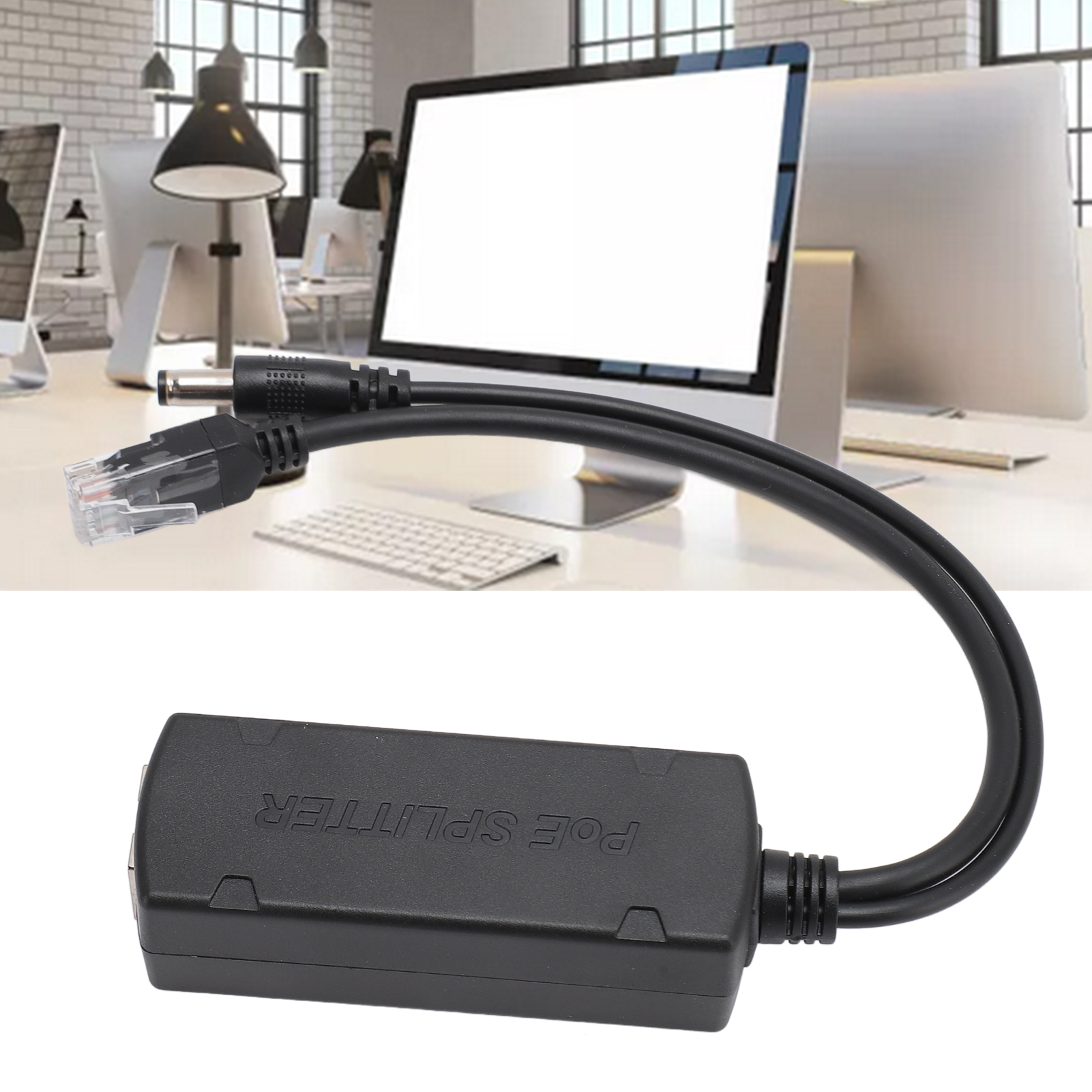 Bộ chuyển đổi Ethernet đa bảo vệ mạch Gigabit PoE Splitter cho máy ảnh