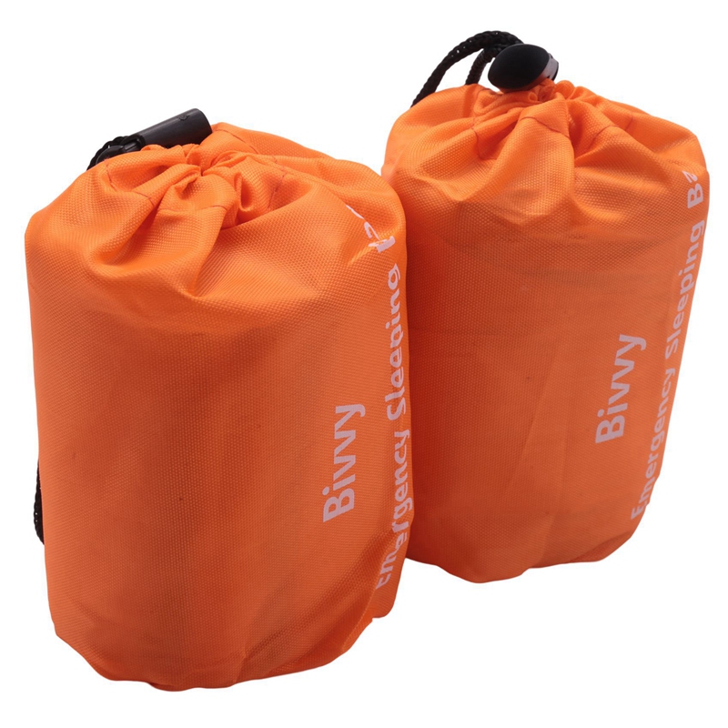 【Latest model】12-Pack Emergency Sleeping Bag Thermal Waterproof Survival Blanket for Outdoor Camping Hiking ราคา 2,107 บาท*ส่งฟรี