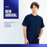 Erigo T-Shirt Embro Vedad Navy - Kaos Unisex