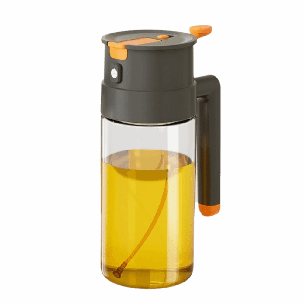 GUDAN 2 trong 1 Bình xịt dầu Chống rò rỉ 650ML Chai đựng dầu Đa chức năng Không chứa BPA Bình xịt nh