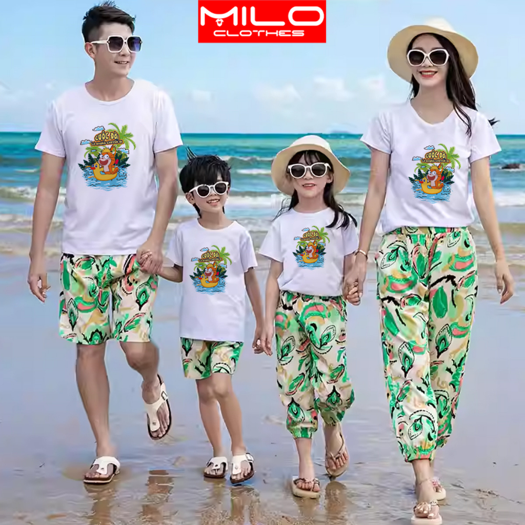 Áo Thun Nhóm Đi Chơi Du Lịch Biển, Đồng Phục Nhóm Team Building Gia Đình  - KTQN TSHIRT AND UNIFORM