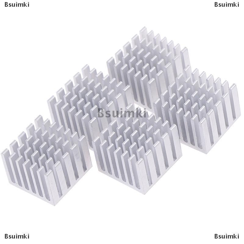 [COD] Bsuimki 5 chiếc Phụ Kiện Làm mát 20x20x15mm tản nhiệt tự làm Chip GPU CPU tản nhiệt bằng nhôm