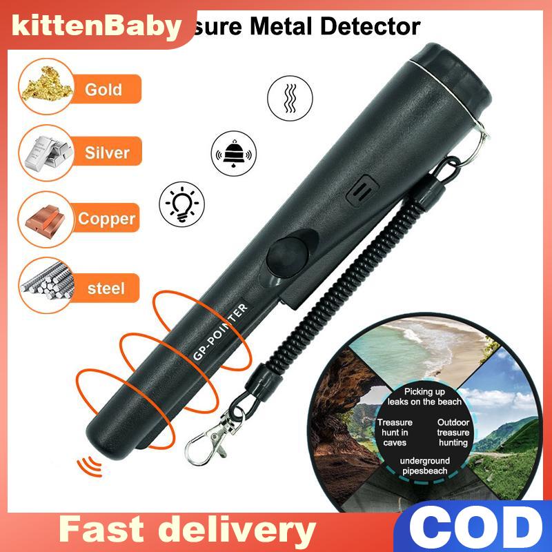 👉Hot Sale kittenBaby เครื่องตรวจจับโลหะแบบมือถือกันน้ำเครื่องตรวจจับใช้งานง่ายสำหรับกีฬาผจญภัยล่าสมบัติทองแดงเงินทอง ราคา 235 บาท*ส่งฟรี