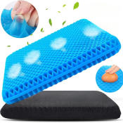 Double Thick Egg Gel Seat Cushion for Pressure Relief