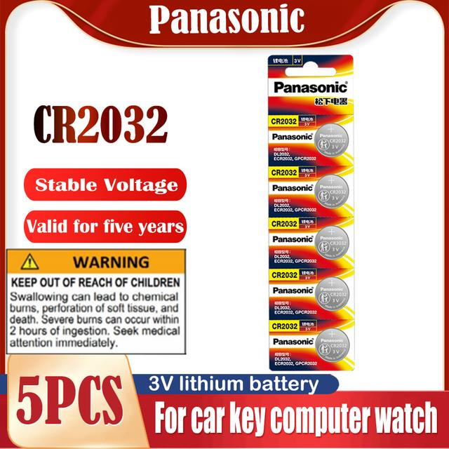 Pin sạc Panasonic CR2032 - CR2025 - CR2016 - CR1632 - CR1620 - CR1616 - CR1220 - CR2450 3V lithium sonhouse