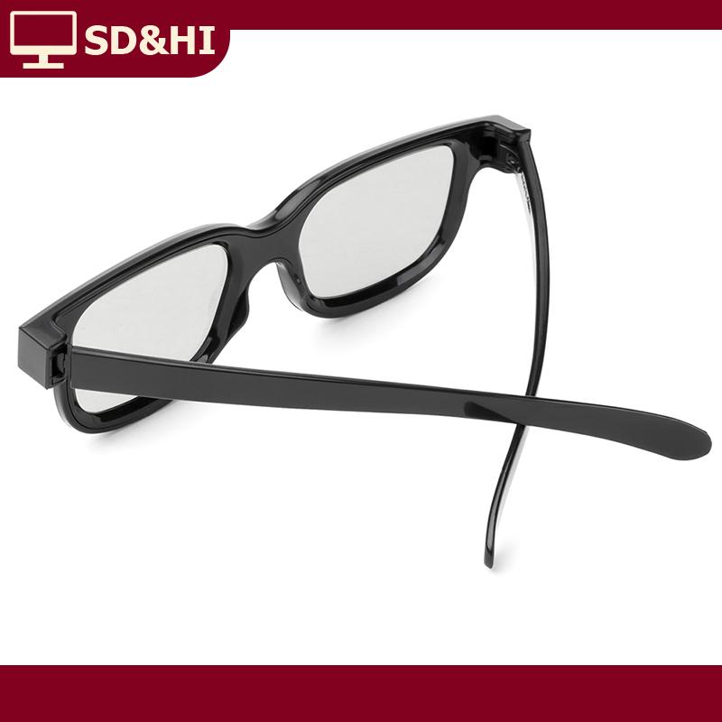 SD&HI 2Pcs Lot VQ163R Polarized Passive 3D Glasses for 3D TV Real 3D Cinemas Presyo 64 Piso*Libreng Shipping