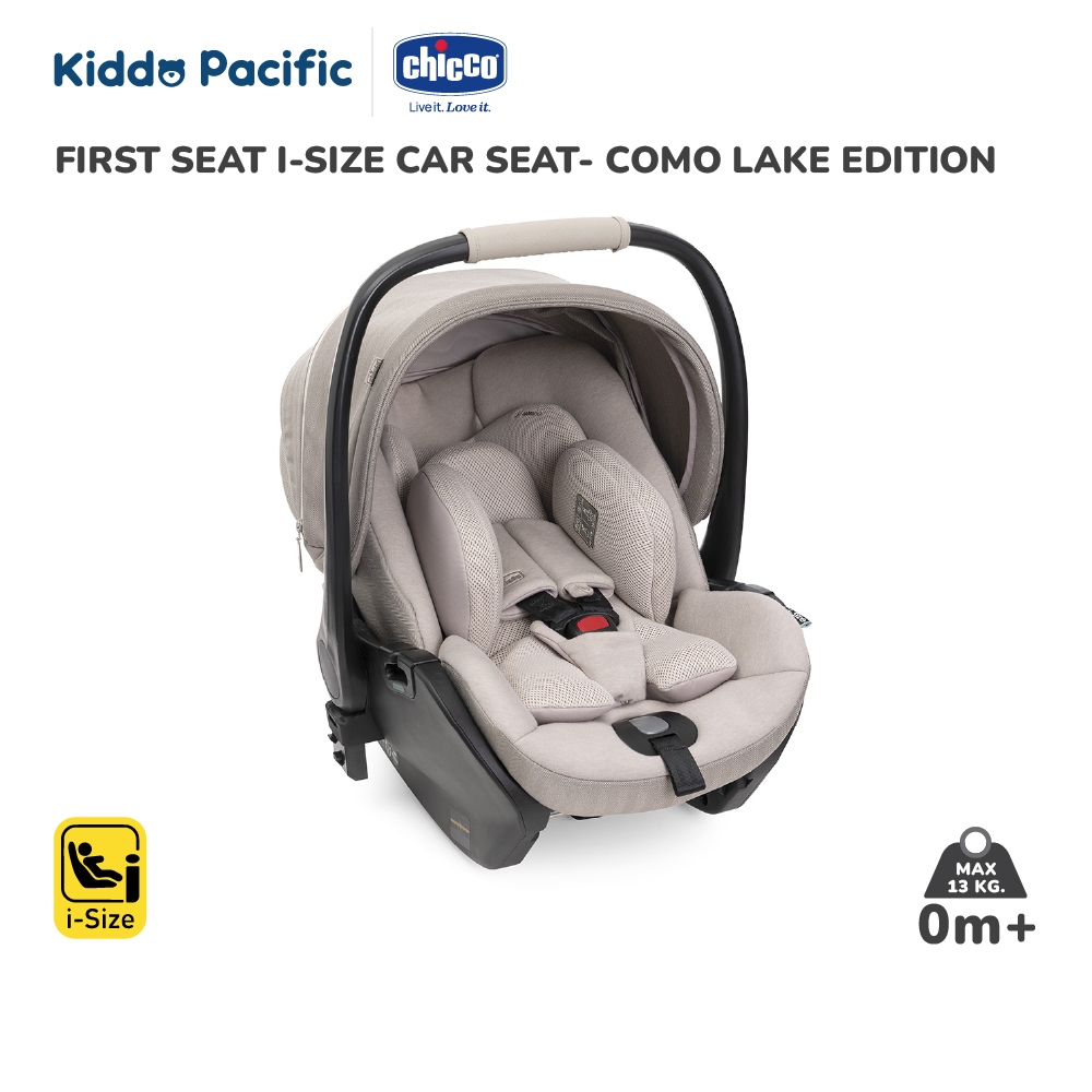คาร์ซีทสำหรับเด็ก Car Seat Chicco FIRST SEAT I-SIZE - COMO LAKE EDITION ในรูปแบบตะกร้าหิ้ว ราคา 15,196 บาท*ส่งฟรี