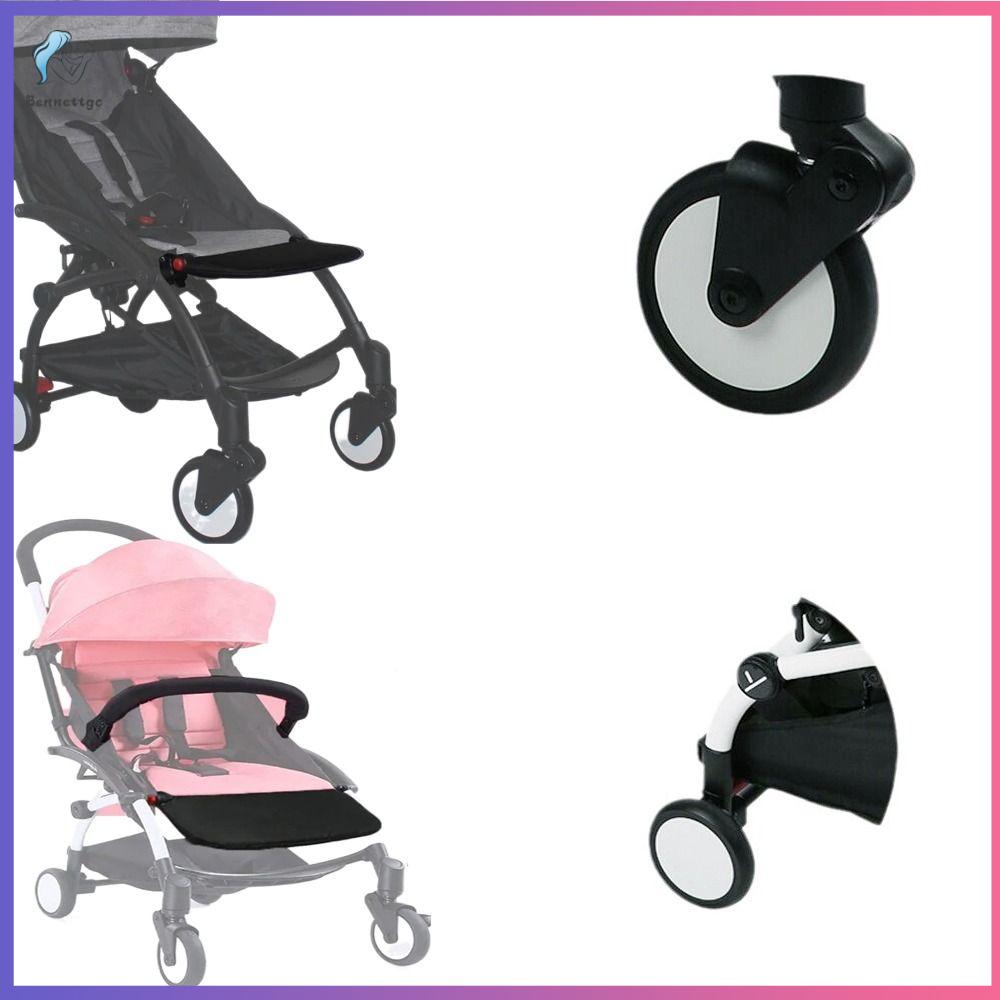 Bennettgc Xe đẩy thay thế xe đẩy em bé bánh xe Vòng bi im lặng Xe đẩy accessorie Xe đẩy trẻ sơ sinh 