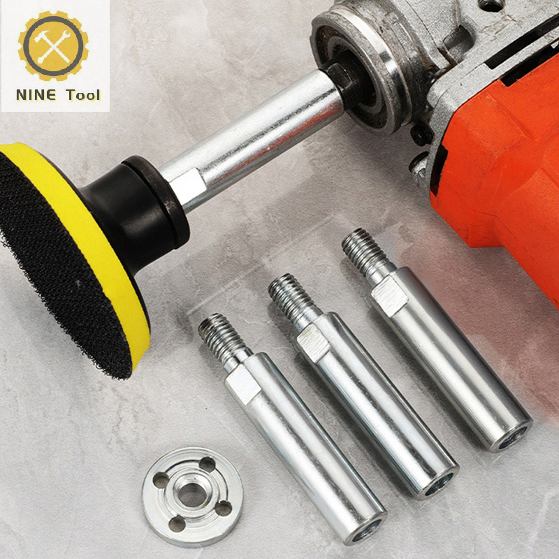 🔥NINE🔥 Máy mài góc Adapter Rod mở rộng Rod M10 Adapter Rod đánh bóng accessorie