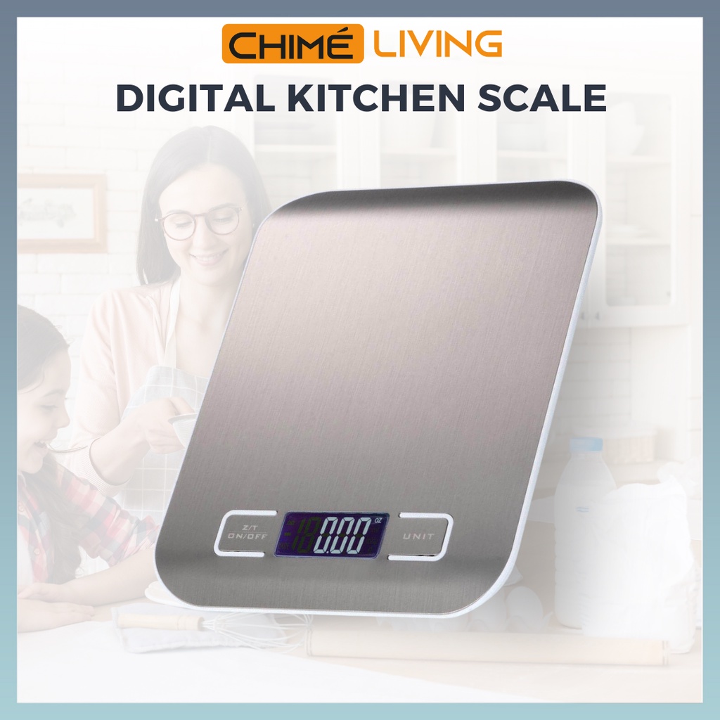 App Digital Kitchen Scale Scale Calorie Scale LCD 0-1kg/0.1g, Nutrition  Food Kitchen Scales Cooking Baking With 1-5kg/1g, Smart