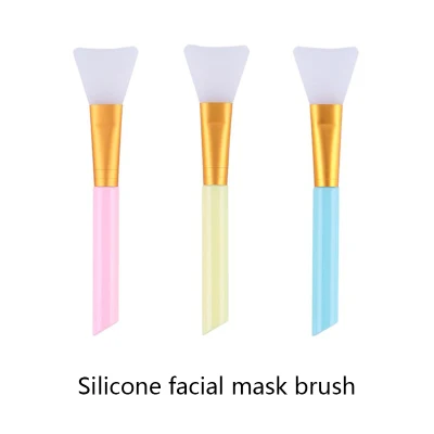 【ready stock】Silicone Facial Mask Brush Spatula Mud DIY Face Tool Silicone Mixing Skin Care Makeup Cosmetic