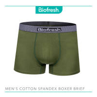 Biofresh Mens Antimicrobial Cotton Spandex Boxer Brief 1 piece UMBBFS5 (Limited Time Offer)