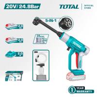 TOTAL Tools Cordless Pressure Washer + Battery + Charger (20V / 2.8L/min / 359 PSI) TPWLI2036 / TPWLI20362 / TPWLI20582