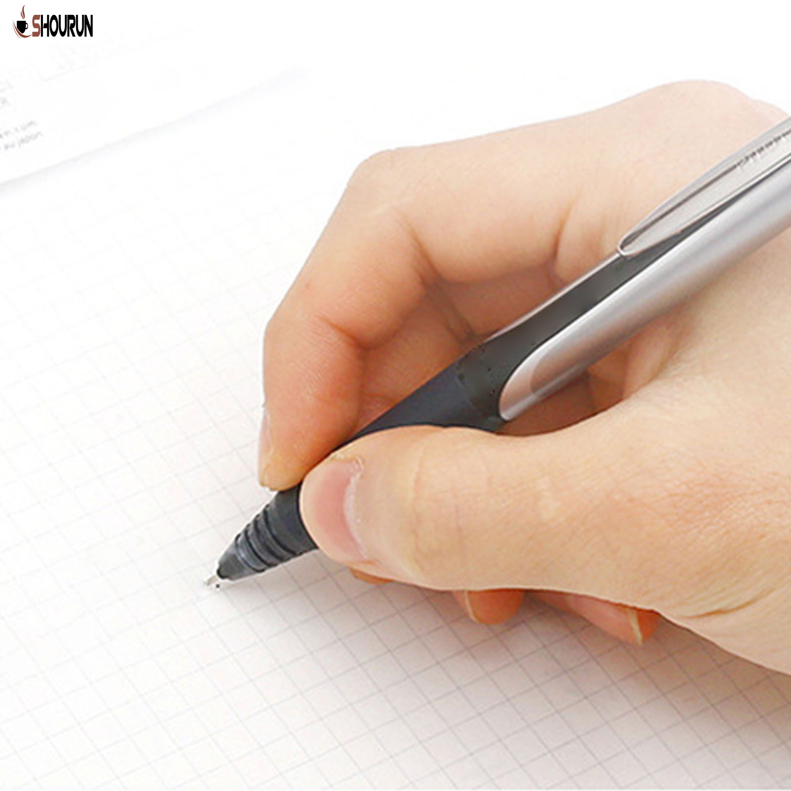 Sn 10pcs 1.0mm Bút mực nước Refill xanh mực nước màu đen ruột bút cho văn
