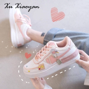 สินค้า Kingdom_Fashion  รองเท้าผ้าใบผู้หญิง รองเท้าแฟชั่นผญ สไตล์เกาหลี FS0022