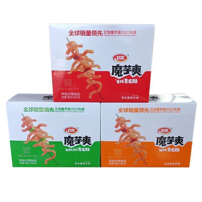 Konjac Shuang Weilong Nguyên Hộp Ba Chỉ Bò Trộn Chay Nguyên Hộp