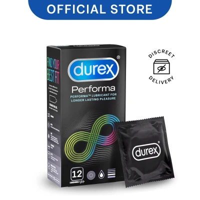 Durex Performa Condoms for Longer Lasting Pleasure 12s