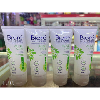 BIORÉ Sữa Rửa Mặt Thanh Lọc Da – Ngừa Mụn 100g.50g