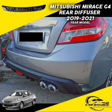 Mirage G4 Rear Bumper Body Kits Diffuser Black