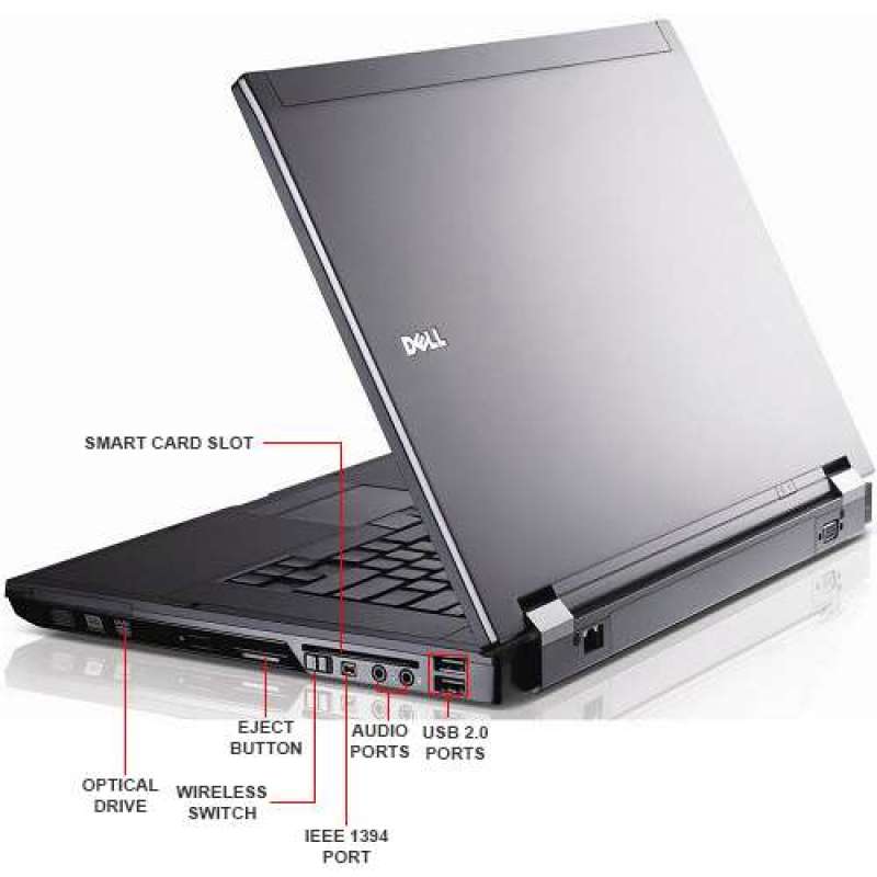 DELL LATITUDE E6410 I3-M350,4GB RAM,320GB HDD,14" INCH DISPLAY