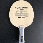 Butterfly Carbon Table Tennis Racket - Professional Offensive 5 Wood