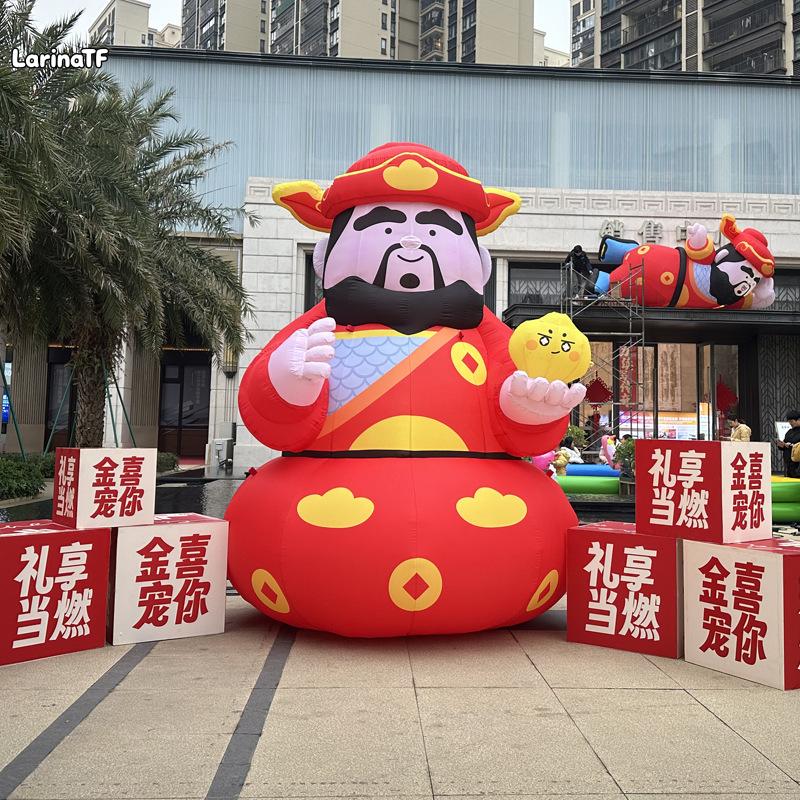 2026 Horse Inflatable God of Wealth - Glowing Plush Character Decoration Doll ราคา 9,124 บาท*ส่งฟรี