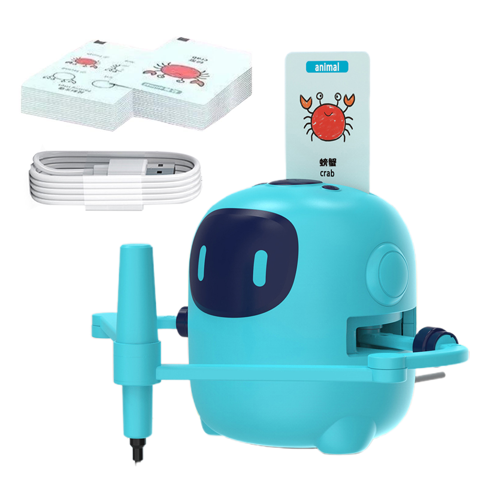 [Nosafhu] Interactive Painting Robot Kids Drawing Robot Interactive Drawing Robot Toy for Kids with 