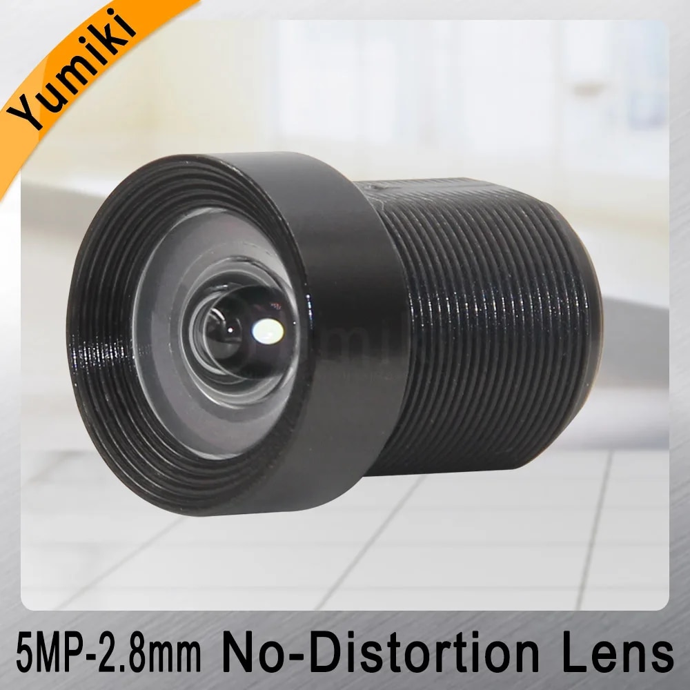 【Hot item】 Yumiki 5mp 2.8mm Lens 1/2.5 Inch Ir No Distortion F4.0 M12 Lens For /for Sj7 Camera Cctv 