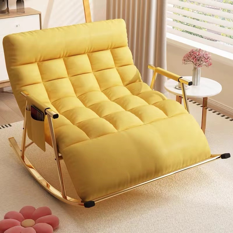 Ghế PoangLưng Thư Giãn Ghế Tựa Ghế Sofa Công Nghệ Vải Đôi Rocker Ghế Điều Chỉnh Người Lớn Nhà Ban Gh