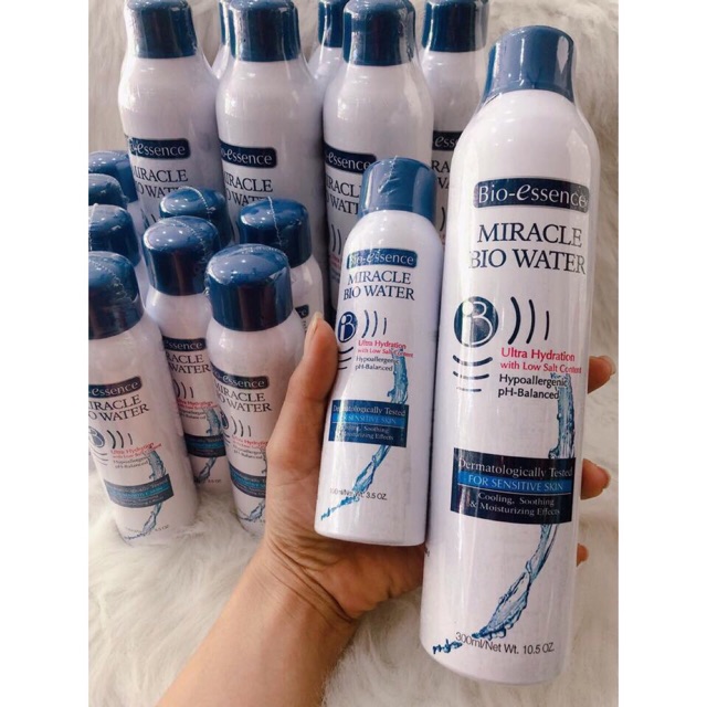 Chính hãng Xịt khoáng Bio-Essence Miracle Bio Water Spray Mist (300ml)