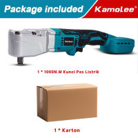 Kamolee 1000NM Brushless 1/2  Kunci Ratchet Listrik 4800RPM Penghapusan Screw Nut Perbaikan Mobil Perkakas Listrik untuk Baterai Makita 18V