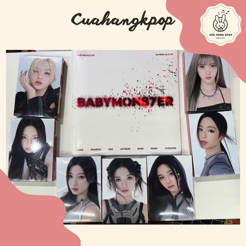 Có sẵn - album babymonster - có kèm pob ptb