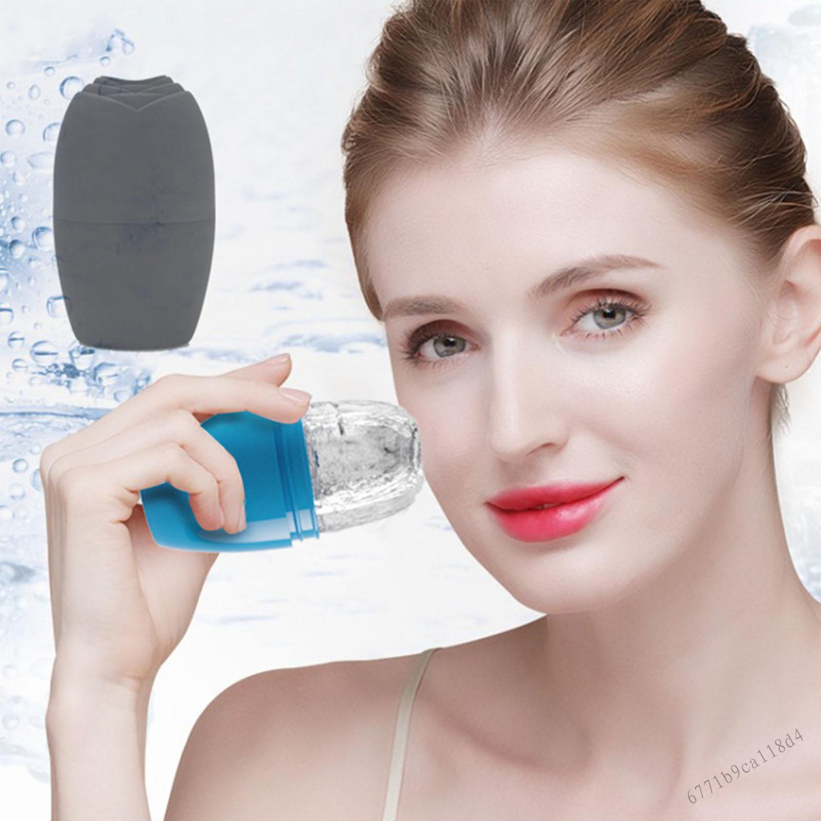 Freezer Ice Face Roller Beauty Wakes up Brightens Skin Mould for Family Friends Colleague HH-VN