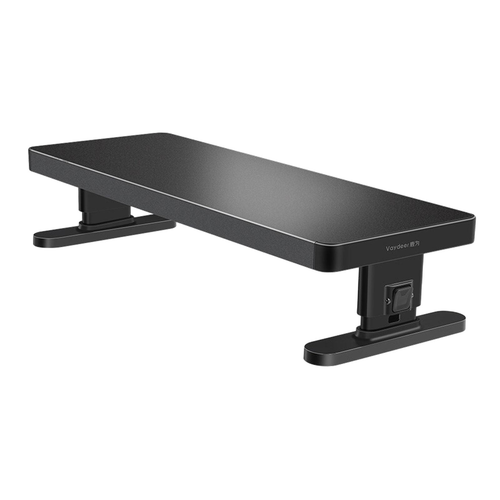 Amagogo giá đỡ màn hình Riser với 4 chiều cao có thể điều chỉnh PC màn hình Riser 54.5x20cm nền tảng đế máy tính xách tay cho văn phòng nhà cửa nhẹ