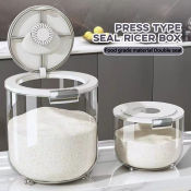 Rice Dispenser Storage Container with Measuring Cup - 10KG-15KG