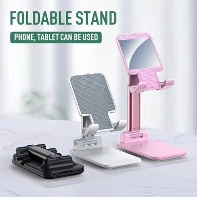Universal Phone Holder Stand Metal Tablet iPad iPhone Mount Bracket Aluminum Foldable
