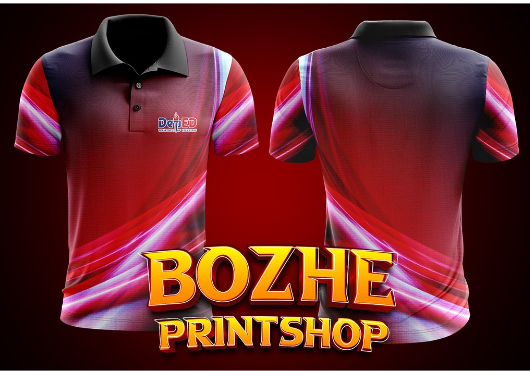 DEPED POLO shirts uniform for FULL SUBLIMATION POLO SHIRT