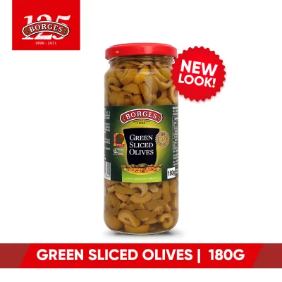 Borges Spanish Variety Olives (Bundle of 2) - Sliced Green Olives