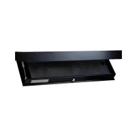 KECTTIO Solid Color Wooden Magic Flap Shelf Decorative Wall Mounted Concealed Floating Shelf Multi-functional with Secret Compartment Secret Compartment Shelf For Home Decor