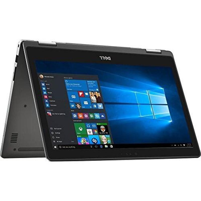 2017 Dell Inspiron 7000 13.3 2-in-1 Full HD Touchscreen Convertible Laptop, 7th Intel Core i5-7200u, 8GB DDR4 RAM, 256GB SSD, Backlit Keyboard, Bluetooth, HDMI, 802.11AC, Windows 10-Silver