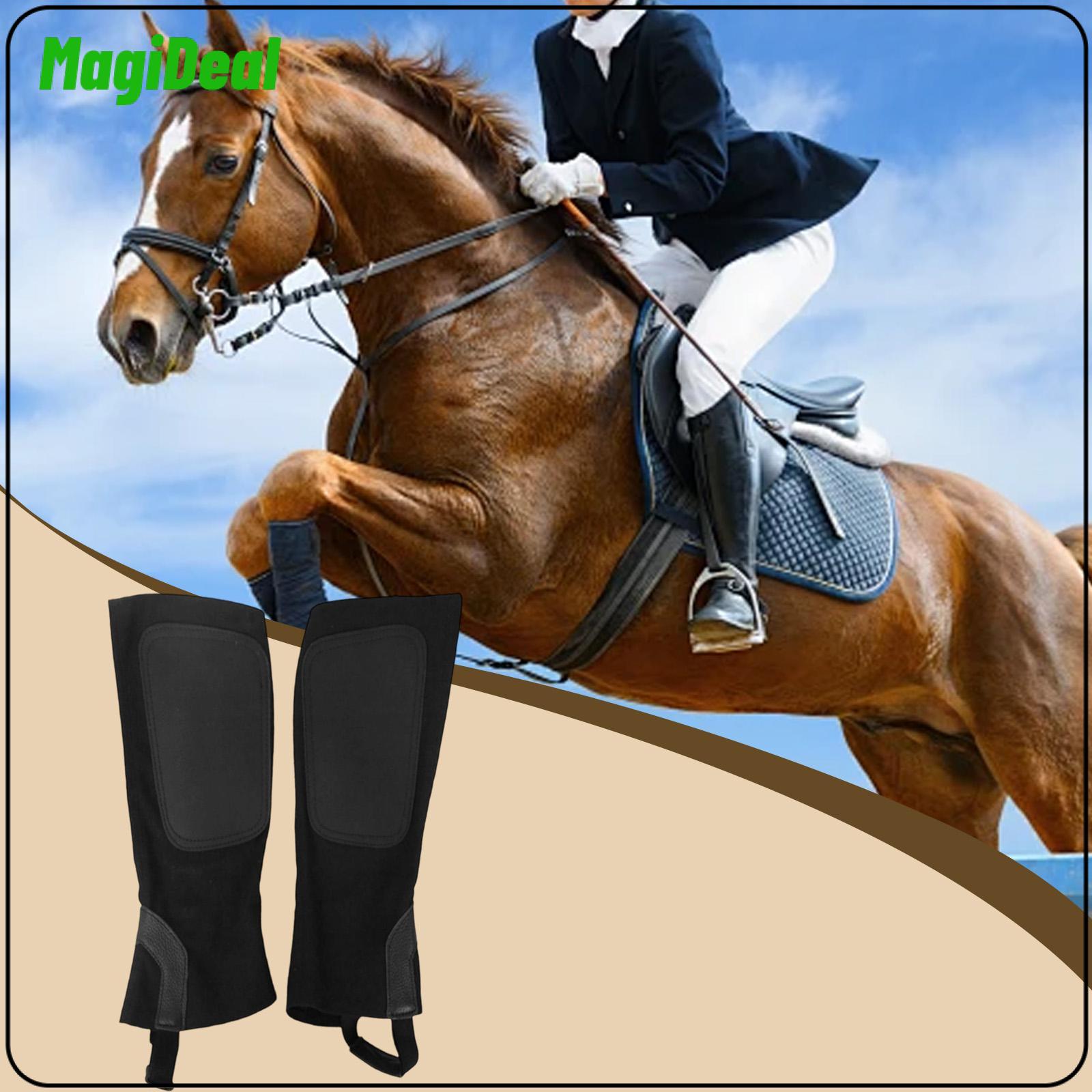 Equestrian Half Chaps Women Men Comfortable Easy Care Wear Resistant Soft Giá 595,216 Đồng*Miễn phí vận chuyển