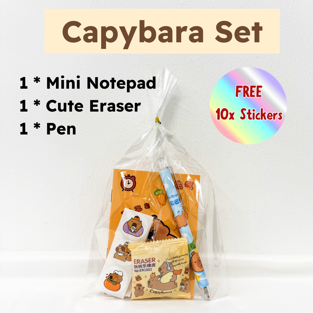 EASY WEARHOUSE Kids Birthday Party Packs Children Days Gift Pack 8in1/10in1 Goodie Bag Gift Set Door Gift Hadiah Murah Rewards
